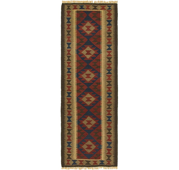 2' 3 x 6' 7 Kilim Maymana Runner Rug