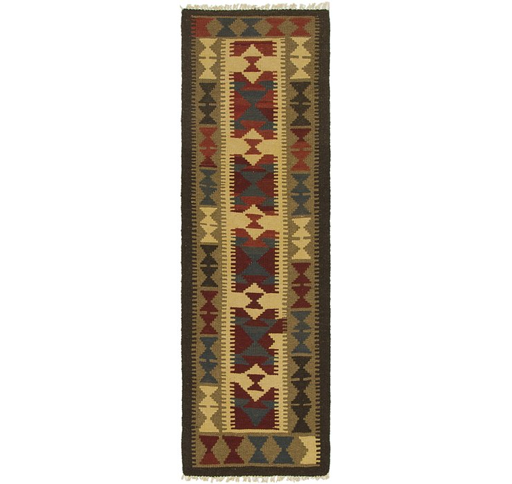 2' x 6' 5 Kilim Maymana Runner Rug