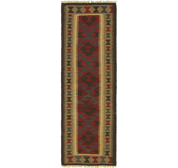 2' x 6' 5 Kilim Maymana Runner Rug