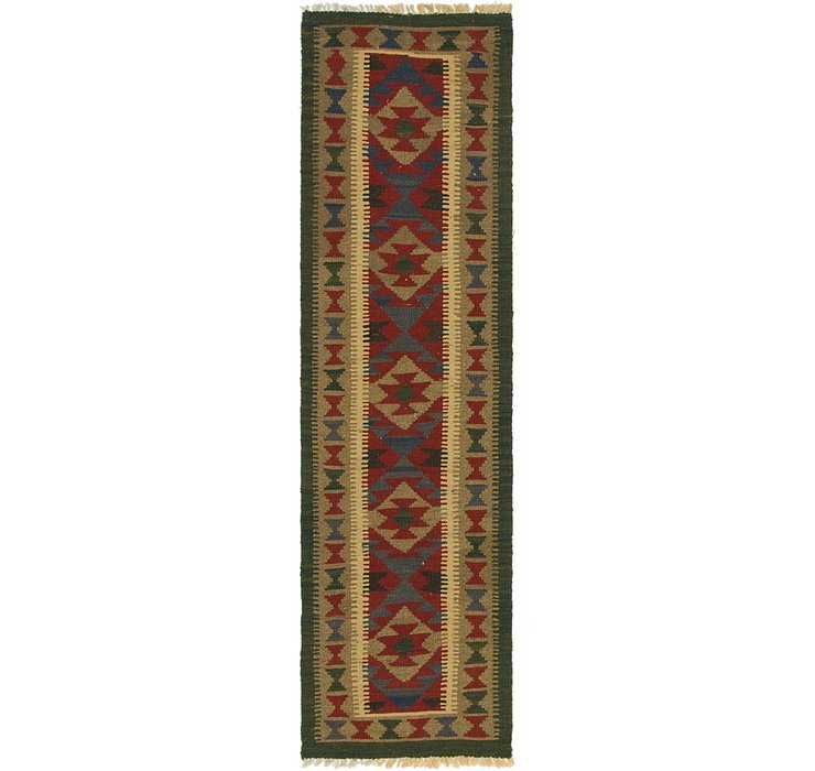2' x 6' 9 Kilim Maymana Runner Rug