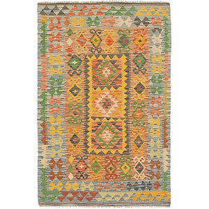 3' 3 x 5' 2 Kilim Maymana Rug