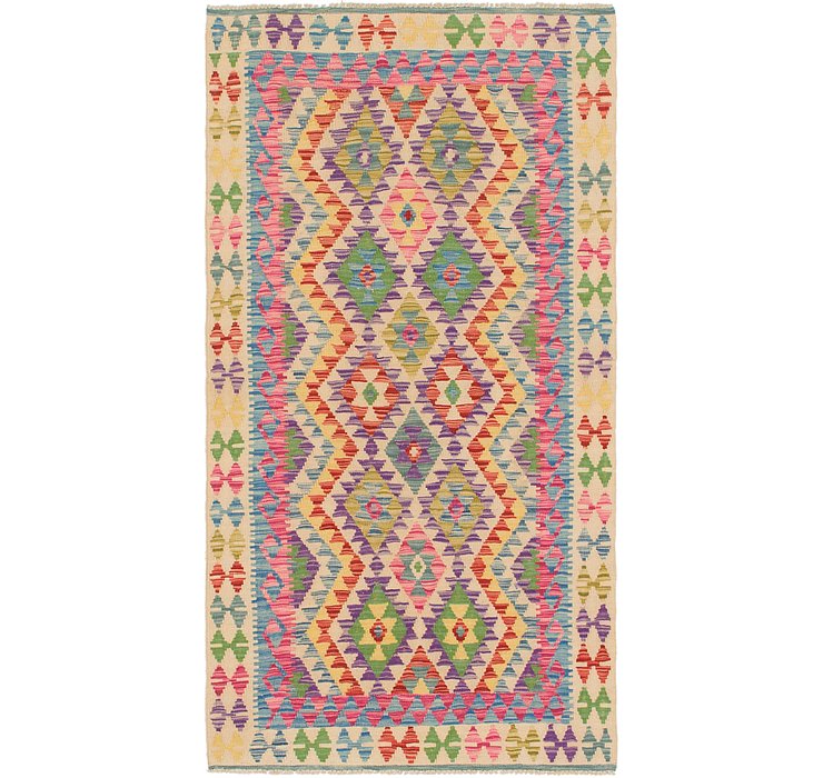 3' 4 x 6' 5 Kilim Maymana Rug