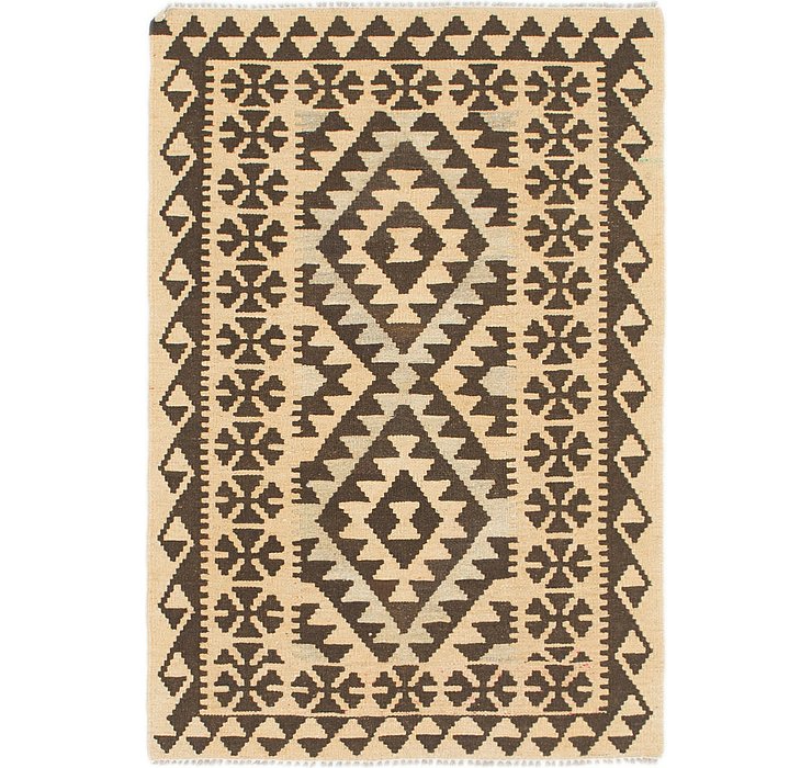 2' 10 x 4' Kilim Maymana Rug