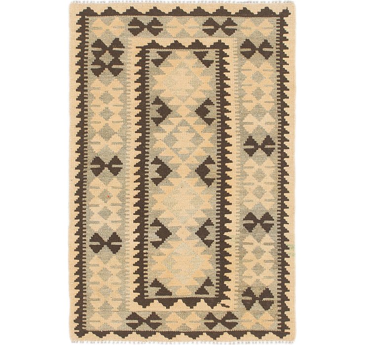 2' 10 x 4' 3 Kilim Maymana Rug