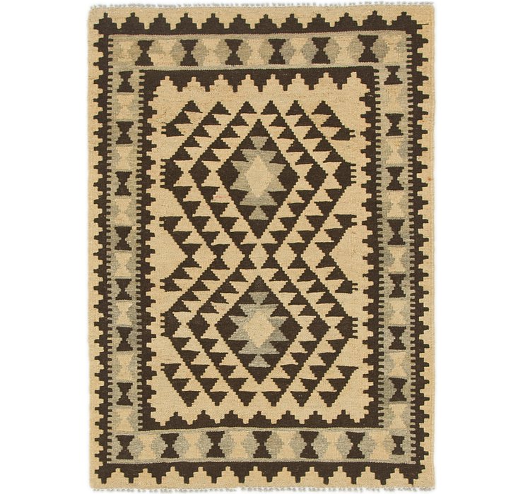 2' 10 x 4' Kilim Maymana Rug