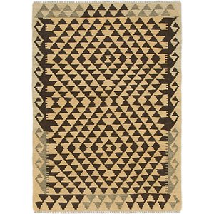 2' 10 x 4' Kilim Maymana Rug