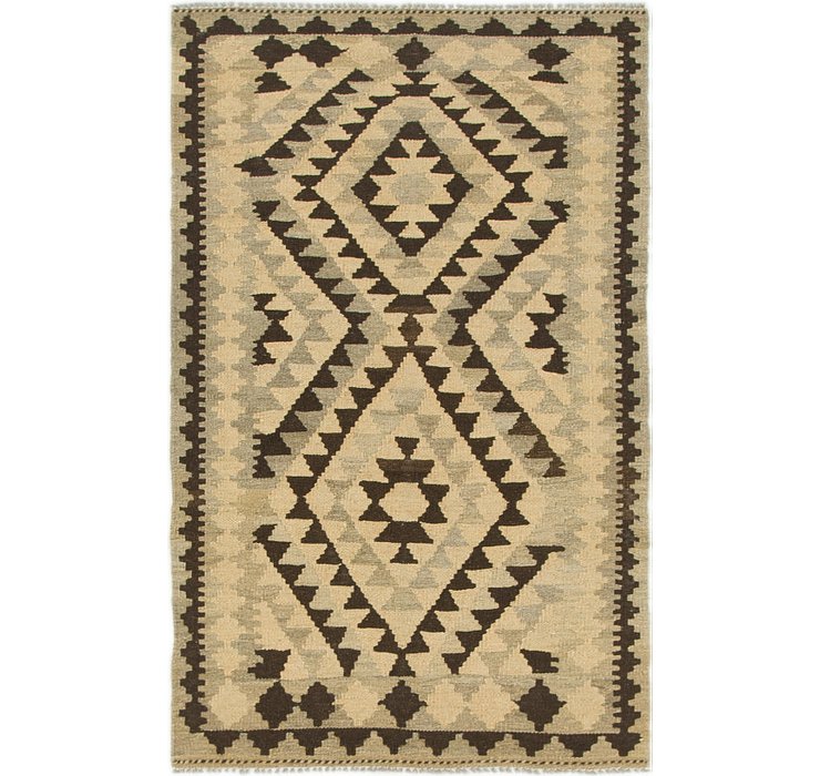 2' 7 x 4' 1 Kilim Maymana Rug