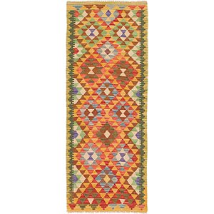 2' 4 x 6' Kilim Maymana Runner Rug