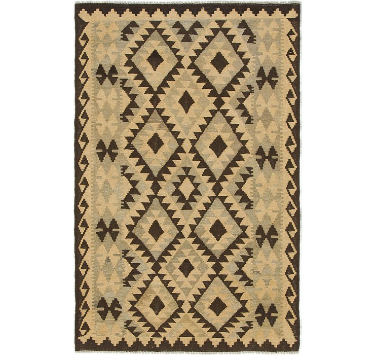 102cm x 155cm Kilim Maymana Rug