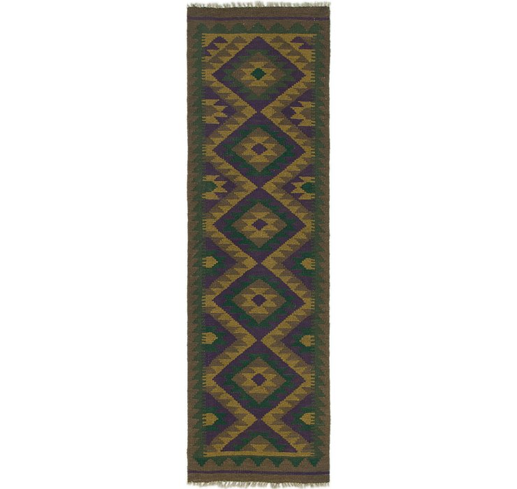 2' x 6' 7 Kilim Maymana Runner Rug