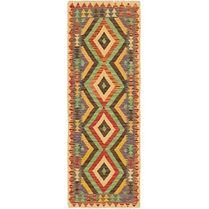 2' x 6' Kilim Maymana Runner Rug