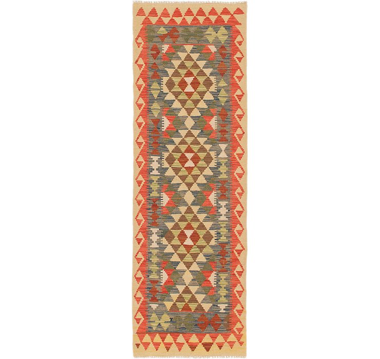 2' 2 x 6' 7 Kilim Maymana Runner Rug