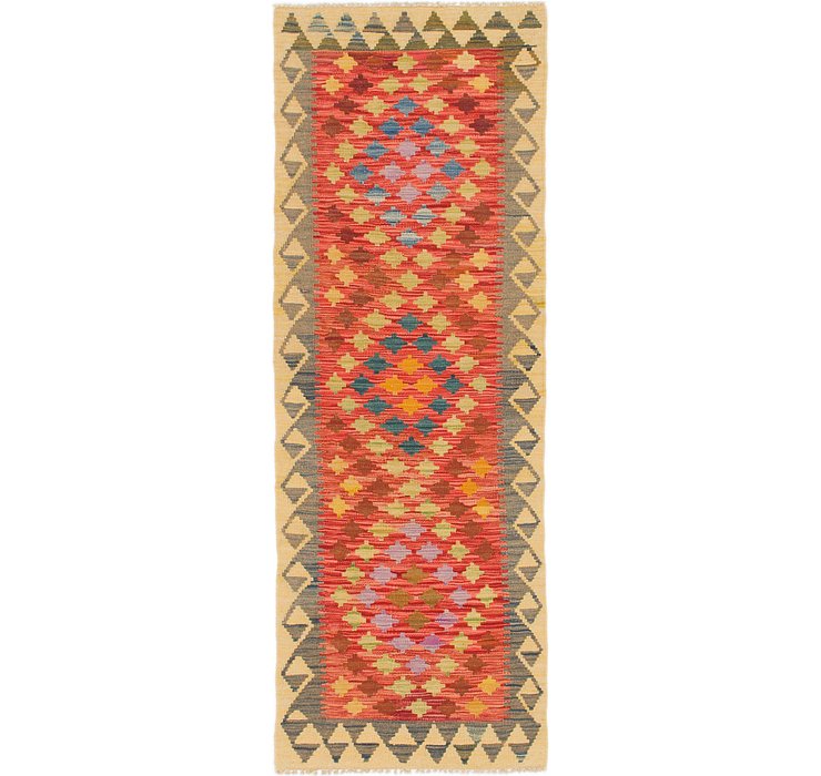 2' x 6' 3 Kilim Maymana Runner Rug