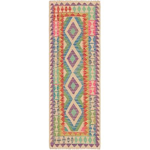 2' 2 x 6' 6 Kilim Maymana Runner Rug