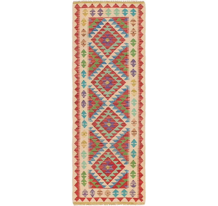 2' 2 x 6' 3 Kilim Maymana Runner Rug