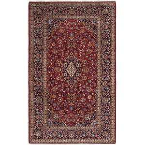 6' 9 x 11' Mashad Persian Rug