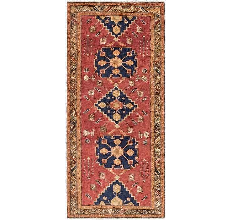 4' 3 x 10' 3 Meshkin Persian Runner ...
