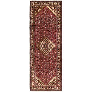 3' 7 x 10' 4 Hossainabad Persian Run...