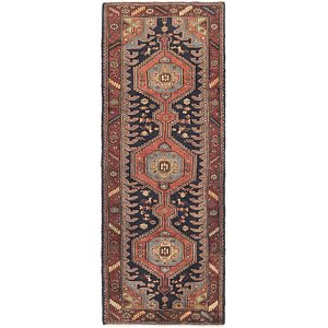 3' 5 x 9' 10 Hamedan Persian Runner ...