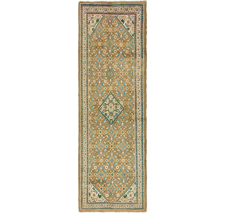 3' 4 x 10' 3 Farahan Persian Runner ...