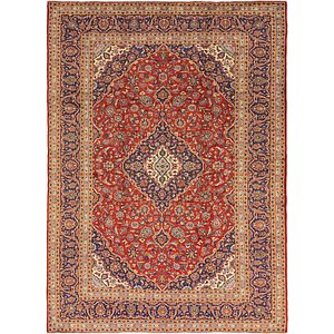 9' 6 x 13' Kashan Persian Rug