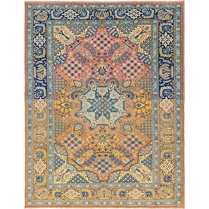 10' 2 x 13' 3 Isfahan Persian Rug