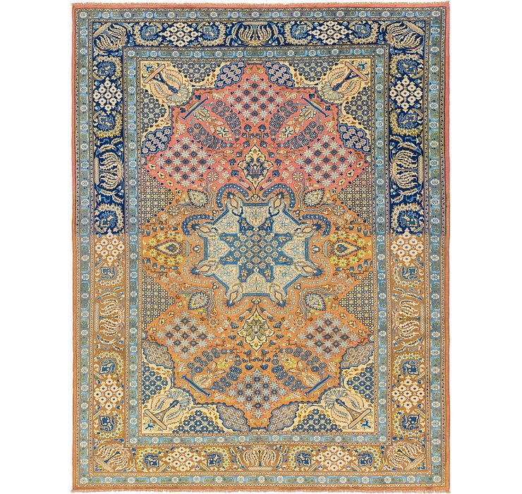 10' 2 x 13' 3 Isfahan Persian Rug