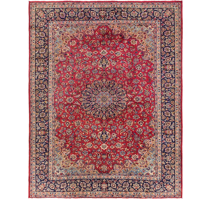 9' 9 x 12' 8 Isfahan Persian Rug