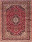 9' 7 x 13' 6 Mashad Persian Rug thumbnail image 1