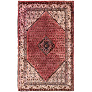 HandKnotted 4' 2 x 6' 7 Botemir Persian Rug