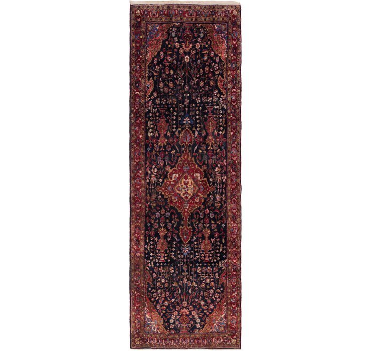 HandKnotted 5' x 16' Sirjan Persian Runner Rug