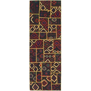 2' 10 x 8' 5 Kilim Patchwork Runner ...