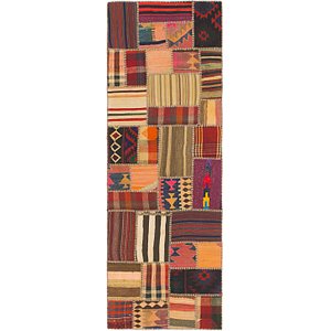 2' 10 x 8' 5 Kilim Patchwork Runner ...