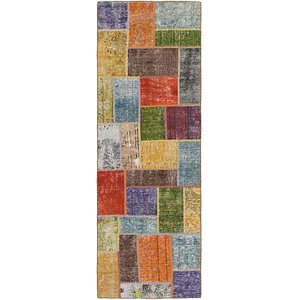 2' 9 x 8' 4 Ultra Vintage Persian R...