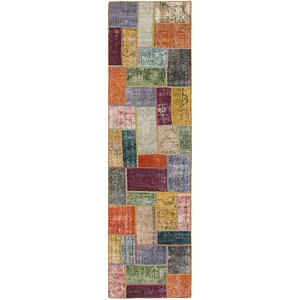 2' 9 x 10' 2 Ultra Vintage Persian R...