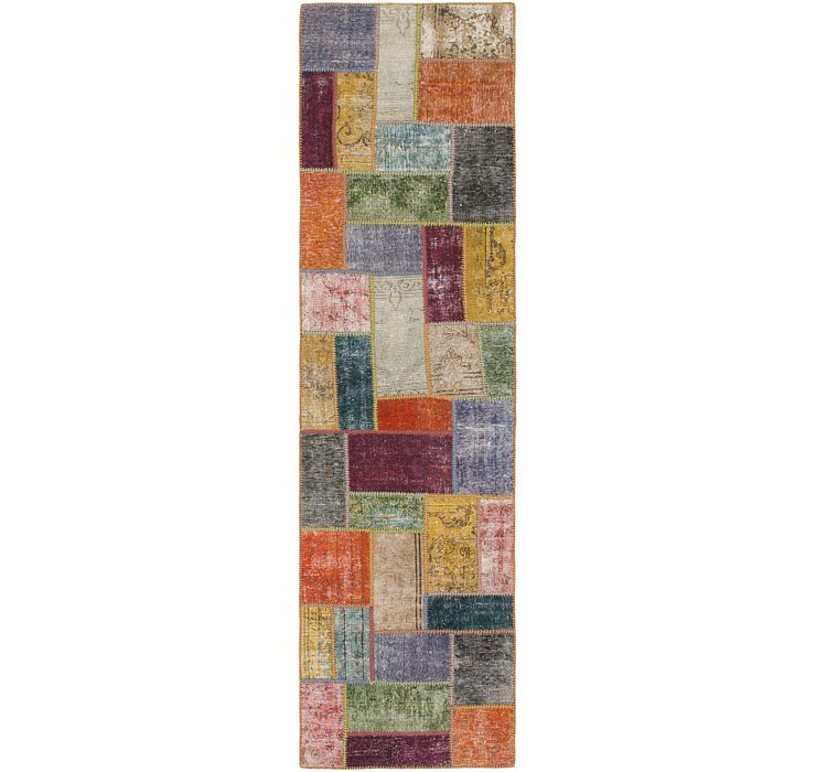 2' 9 x 10' 2 Ultra Vintage Persian R...