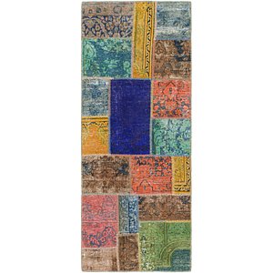 2' 8 x 6' 9 Ultra Vintage Persian R...