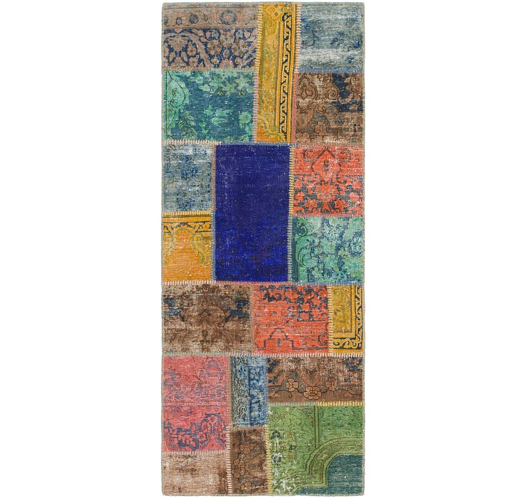 2' 8 x 6' 9 Ultra Vintage Persian R...