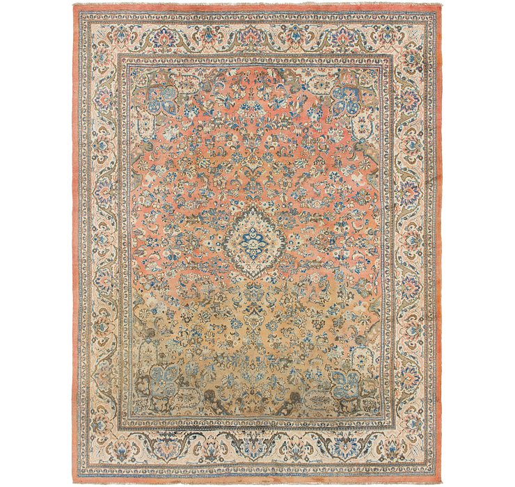 HandKnotted 10' x 12' 10 Mahal Persian Rug