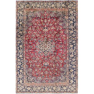 7' 5 x 11' 5 Isfahan Persian Rug