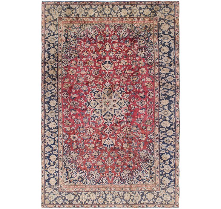 7' 5 x 11' 5 Isfahan Persian Rug