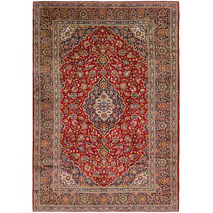 9' 8 x 14' Kashan Persian Rug