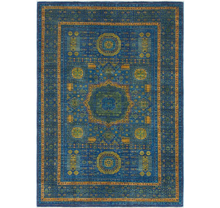 4' 2 x 5' 10 Mamluk Ziegler Oriental...