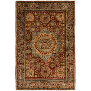 4' 1 x 6' 1 Mamluk Ziegler Oriental...