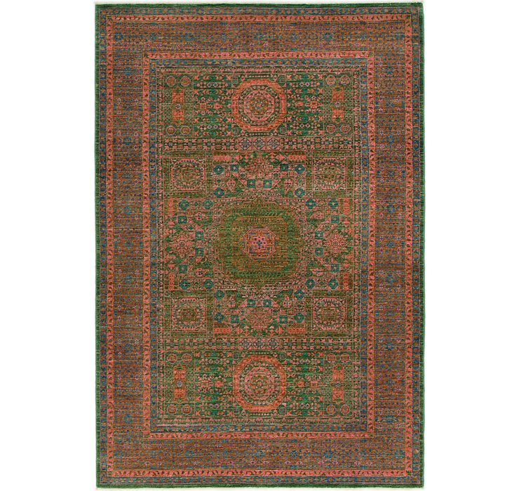 4' 2 x 6' 3 Mamluk Ziegler Oriental...