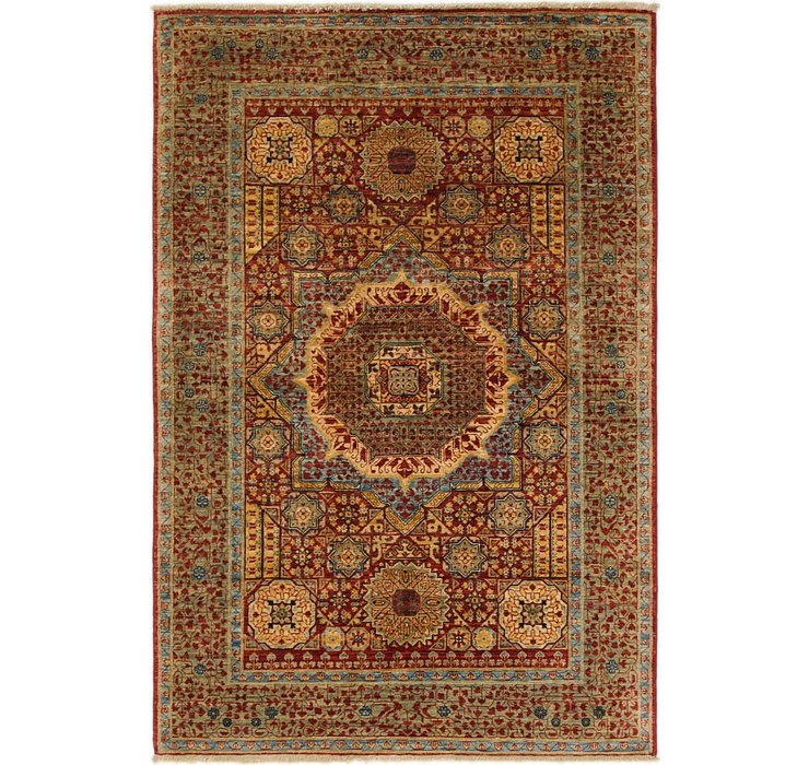 4' x 6' 1 Mamluk Ziegler Oriental...