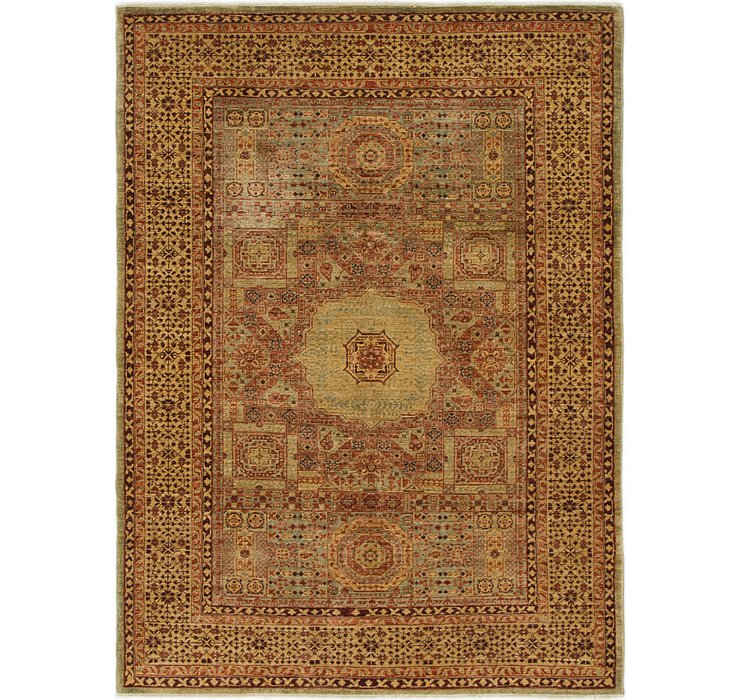 4' 3 x 5' 10 Mamluk Ziegler Oriental...