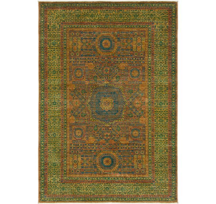 4' 2 x 6' 2 Mamluk Ziegler Oriental...