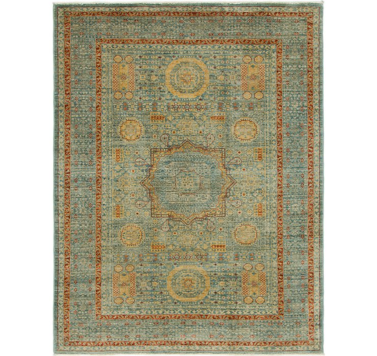 4' 2 x 5' 7 Mamluk Ziegler Rug