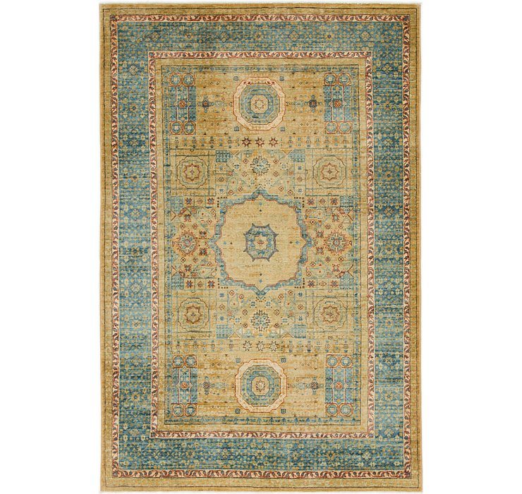 4' 1 x 6' 3 Mamluk Ziegler Rug